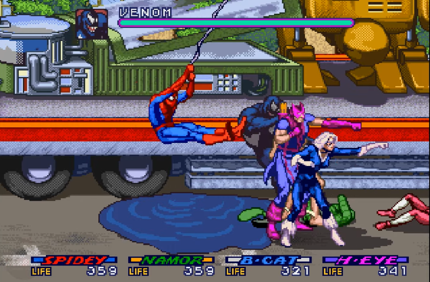 Spider-Man The Videogame (Sega 1991)