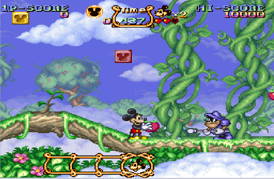 The Magical Quest Starring Mickey Mouse (Capcom 1992)