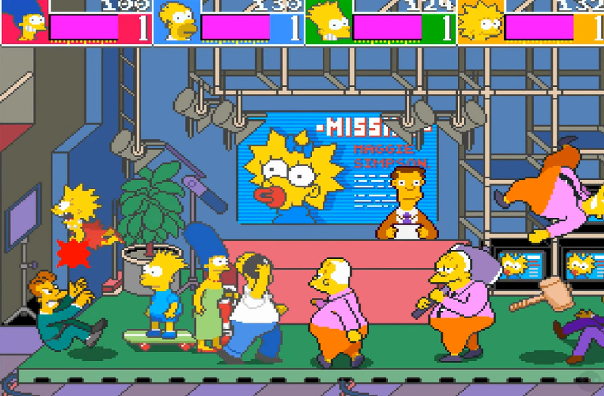 The Simpsons (Konami 1991)