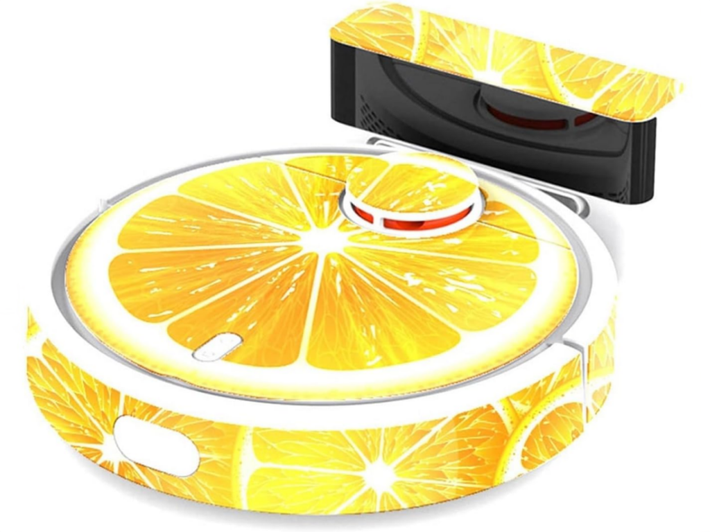 EtliN Robotic Vacuum Cleaner Cute Sticker
