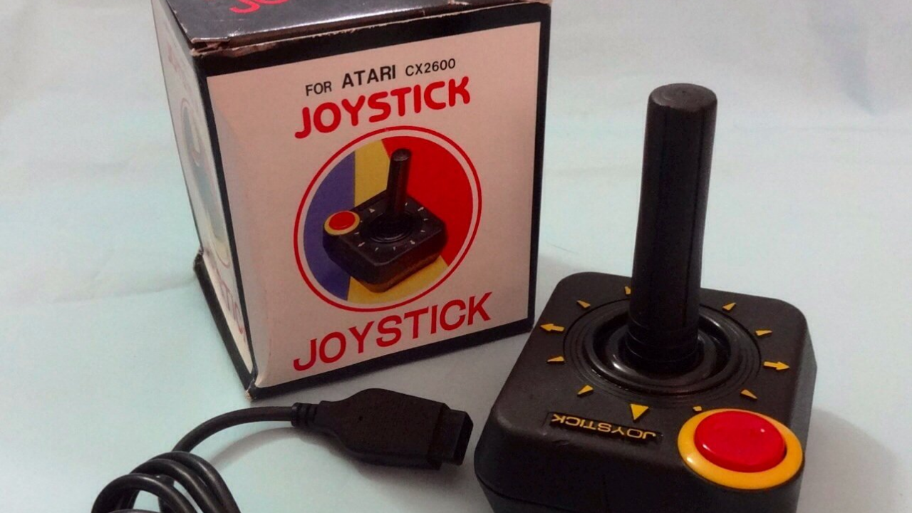 A retro gaming joystick controller