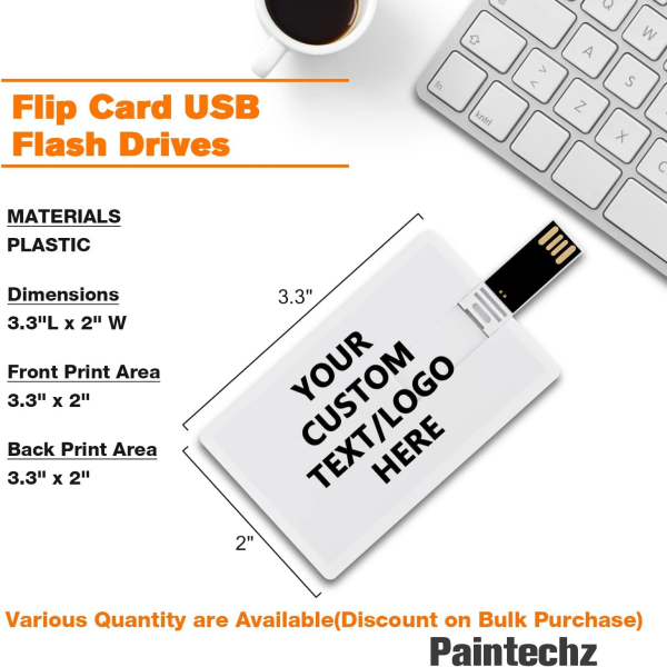 Paintechz Custom Credit Card USB Flash Drives