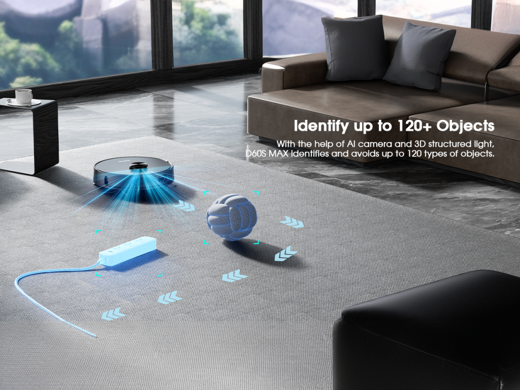 SHELIKI 3-in-1 Robotic Vacuums Cleaner
