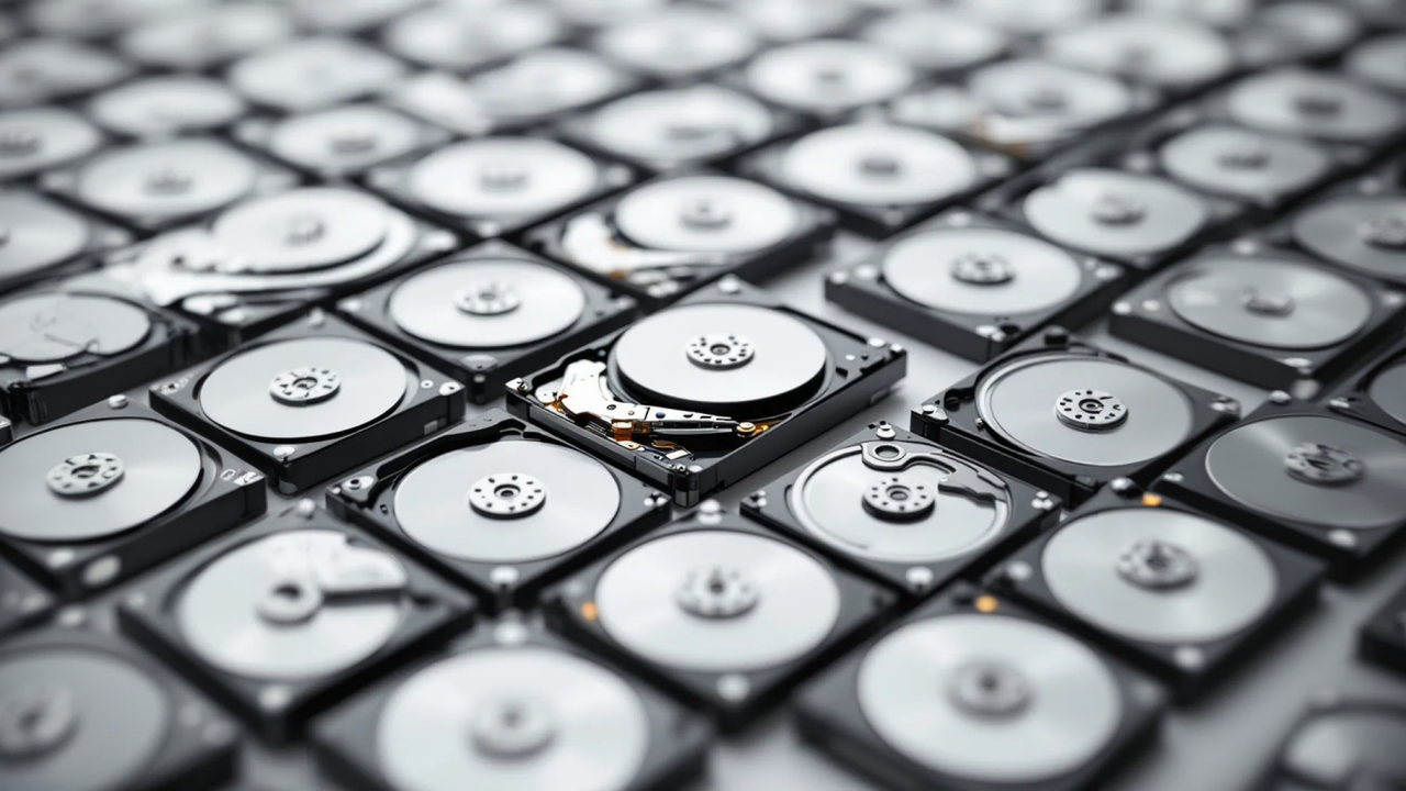 a bunch of hdds