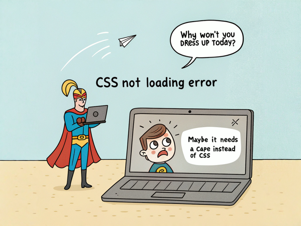 CSS Not Loading error
