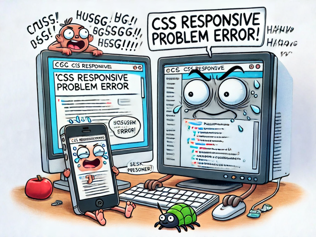 CSS Responsive problem error