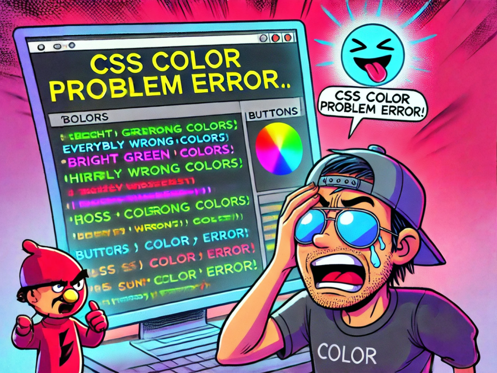CSS color problem error 2