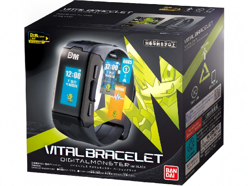 Digimon Vital Bracelet and Virtual Pet