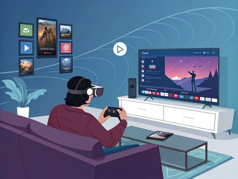 Entertainment in the present - Interactive Experience