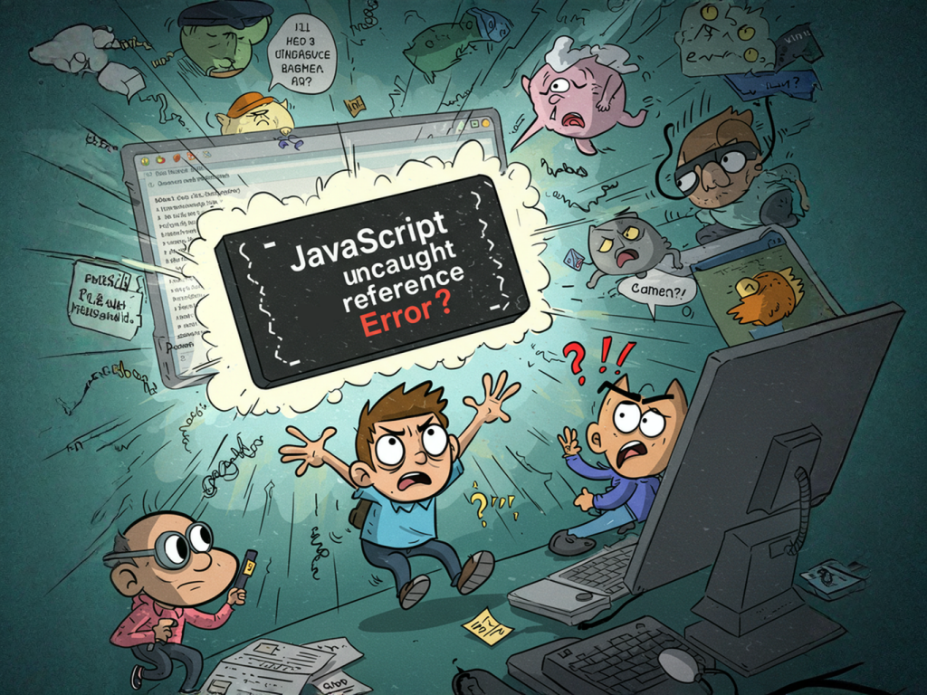 JavaScript Uncaught ReferenceError error 2