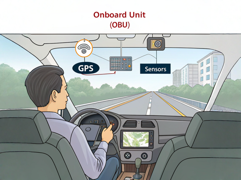 V2X Onboard Unit (OBU) GPS sensors