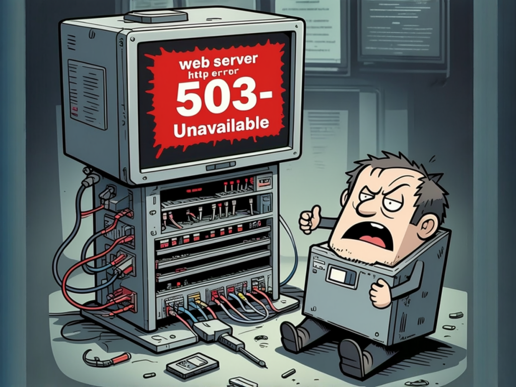 http error 503 - Service Unavailable