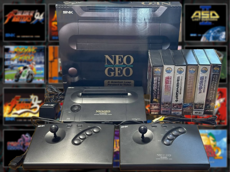 snk neo geo video game home console system 003d
