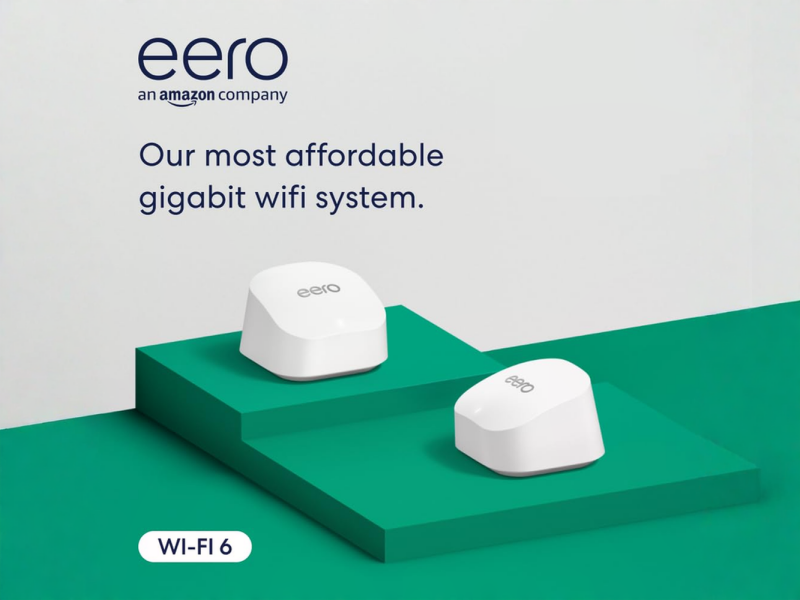 Amazon eero 6plus Mesh System Router